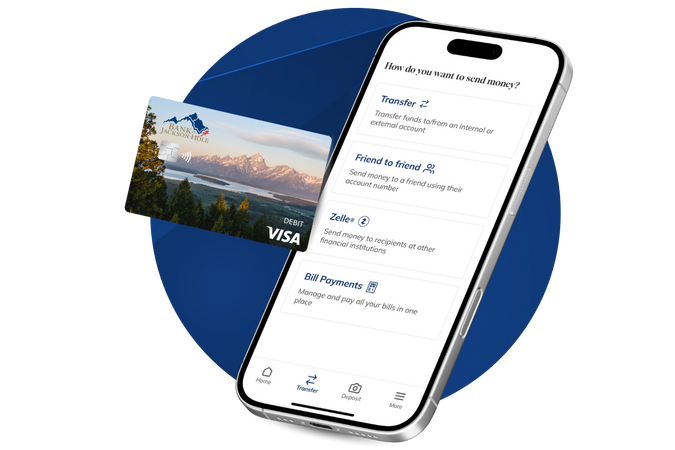 Bank of Jackson Hole Mobile View