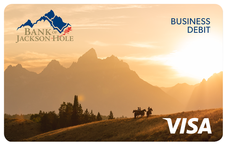 Bank of Jackson Hole Business Debit Card